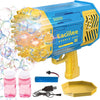 Bubble Machine 69 Holes LED Bubble Gun Toys Children's Rechargeable Version